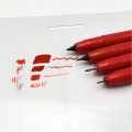 Wasserdichte Zickfilm Oqaque Stift Rot